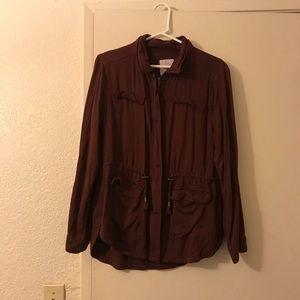 maroon jacket
